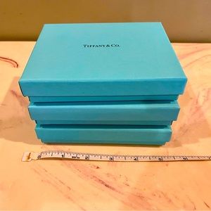 TIFFANY & CO. BLUE GIFT BOXES 4.5” x 5.5”